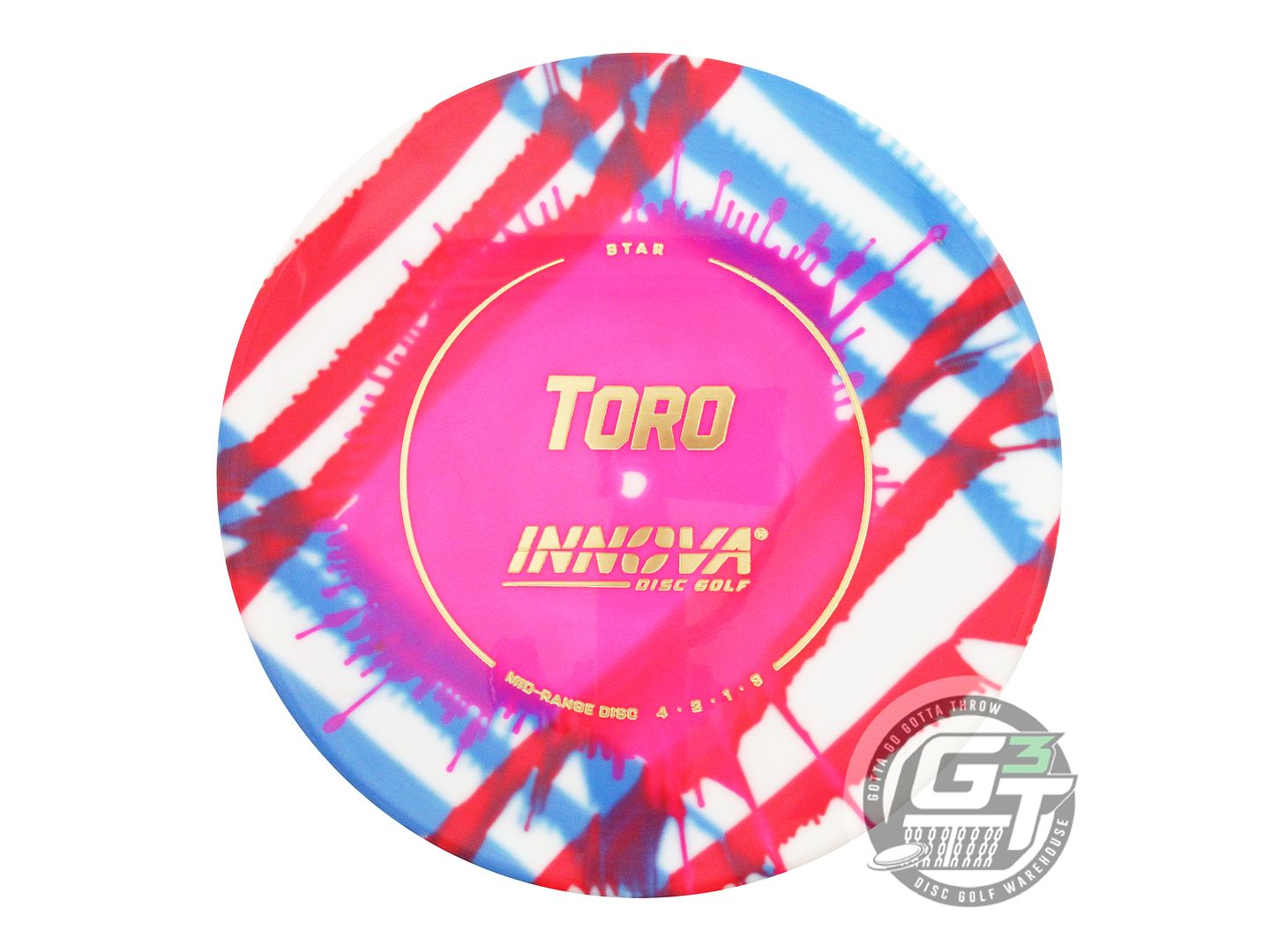 Innova I-Dye Star Toro Midrange Golf Disc (Individually Listed)