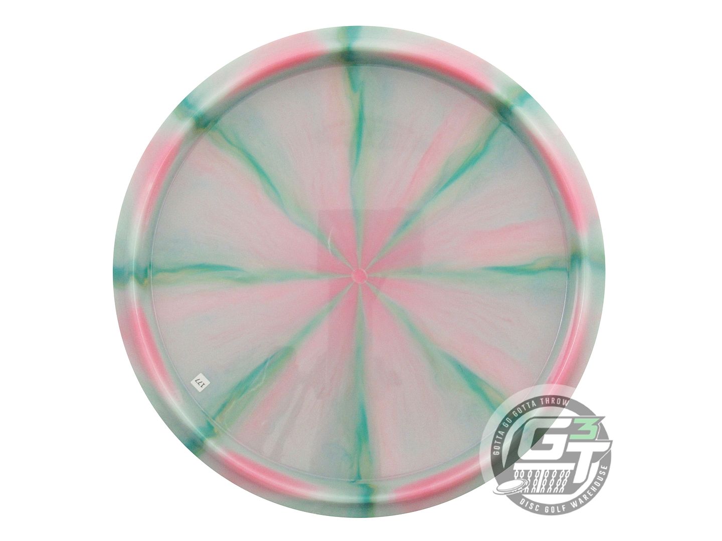 USED Mint Discs Swirly Apex Mustang 177g Sage-Pink Midrange Golf Disc