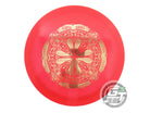 USED Dynamic Discs [EARTH DAY] Lucid Evader 173g Red Gold Foil Driver Golf Disc