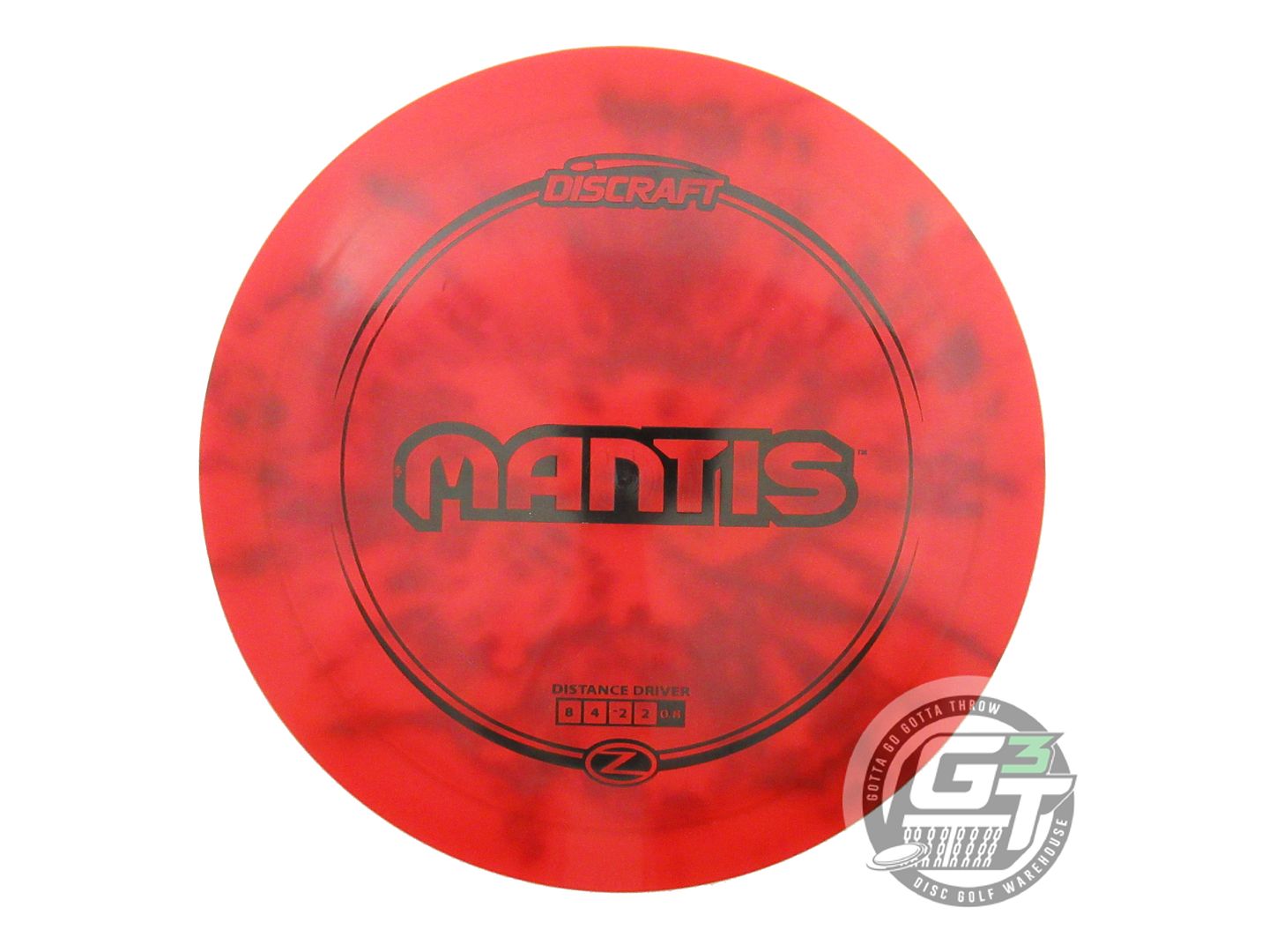 USED Discraft Z Mantis 164g Red HOME DYED Fairway Driver Golf Disc
