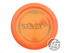 USED Discraft FIRST RUN Z Heat 165g Orange Rainbow Foil Distance Driver Disc