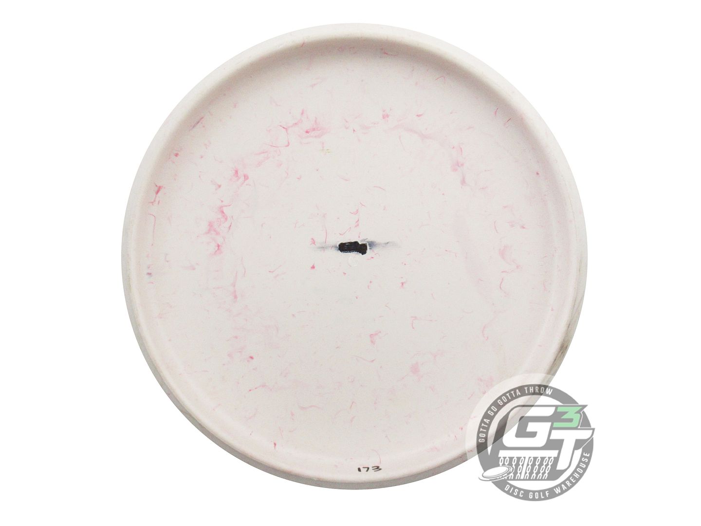 USED DGA [MARWEDE] Splatter Stone Breaker 173g White Blue Foil Putter Golf Disc