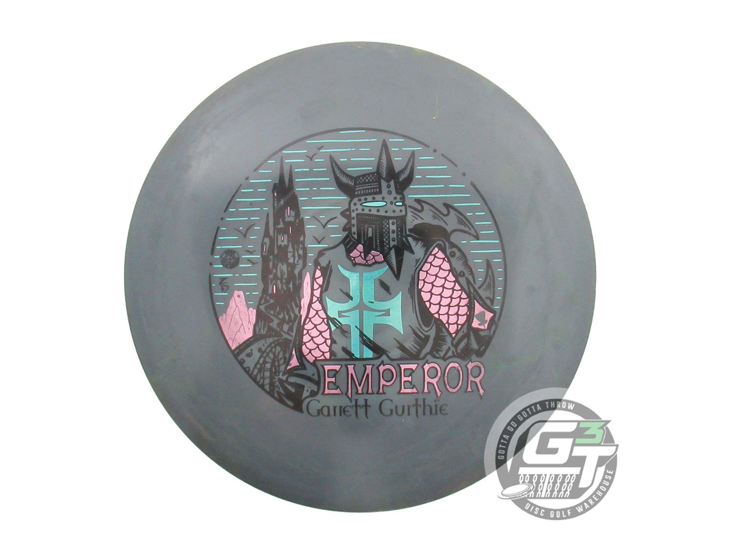 USED Infinite [GURTHIE] Swirly S-Blend Emperor 173g Gray Distance Driver Disc
