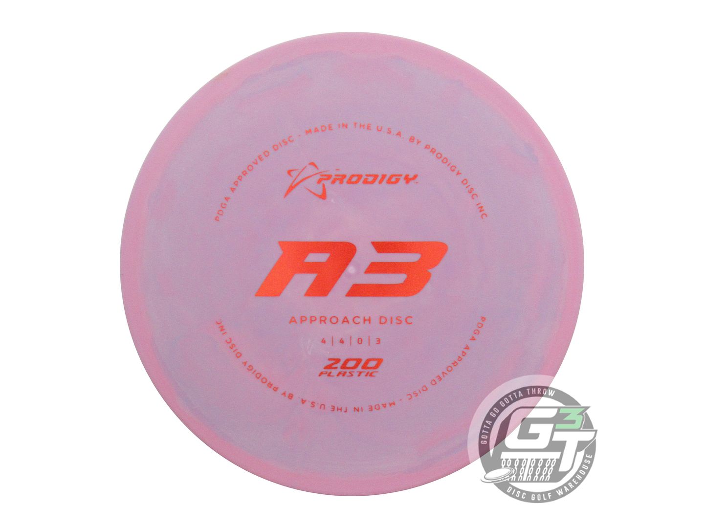 Prodigy 200 Series A3 Approach Midrange Golf Disc (Individually Listed)