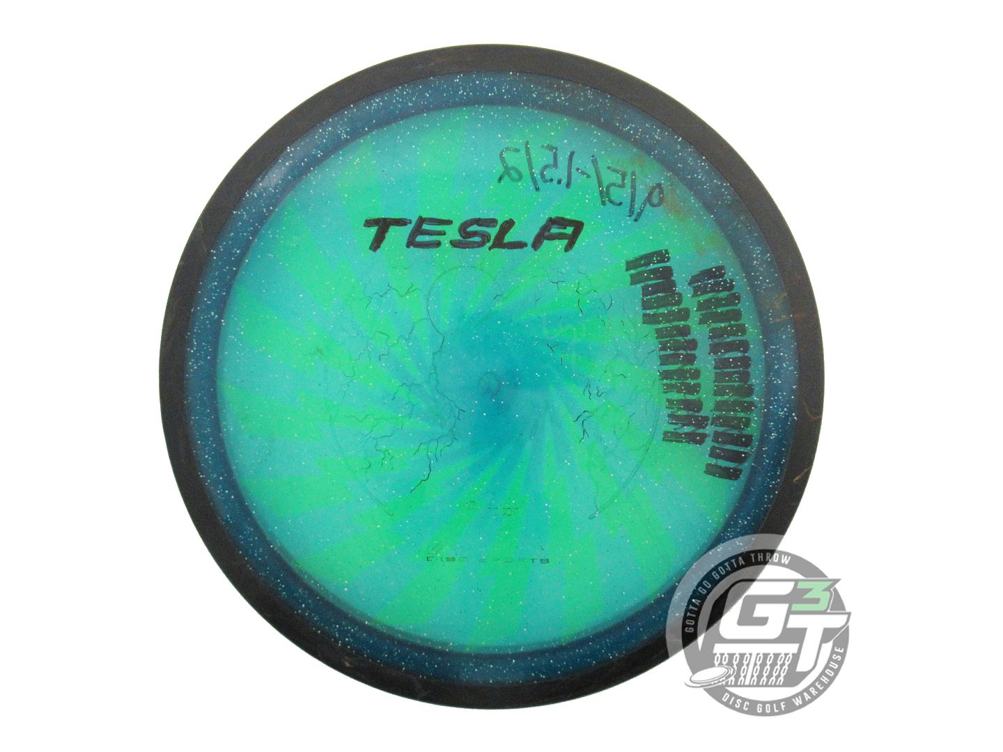 USED MVP Disc Sports Classic Proton Tesla 173g Blue HOME DYED Driver Golf Disc