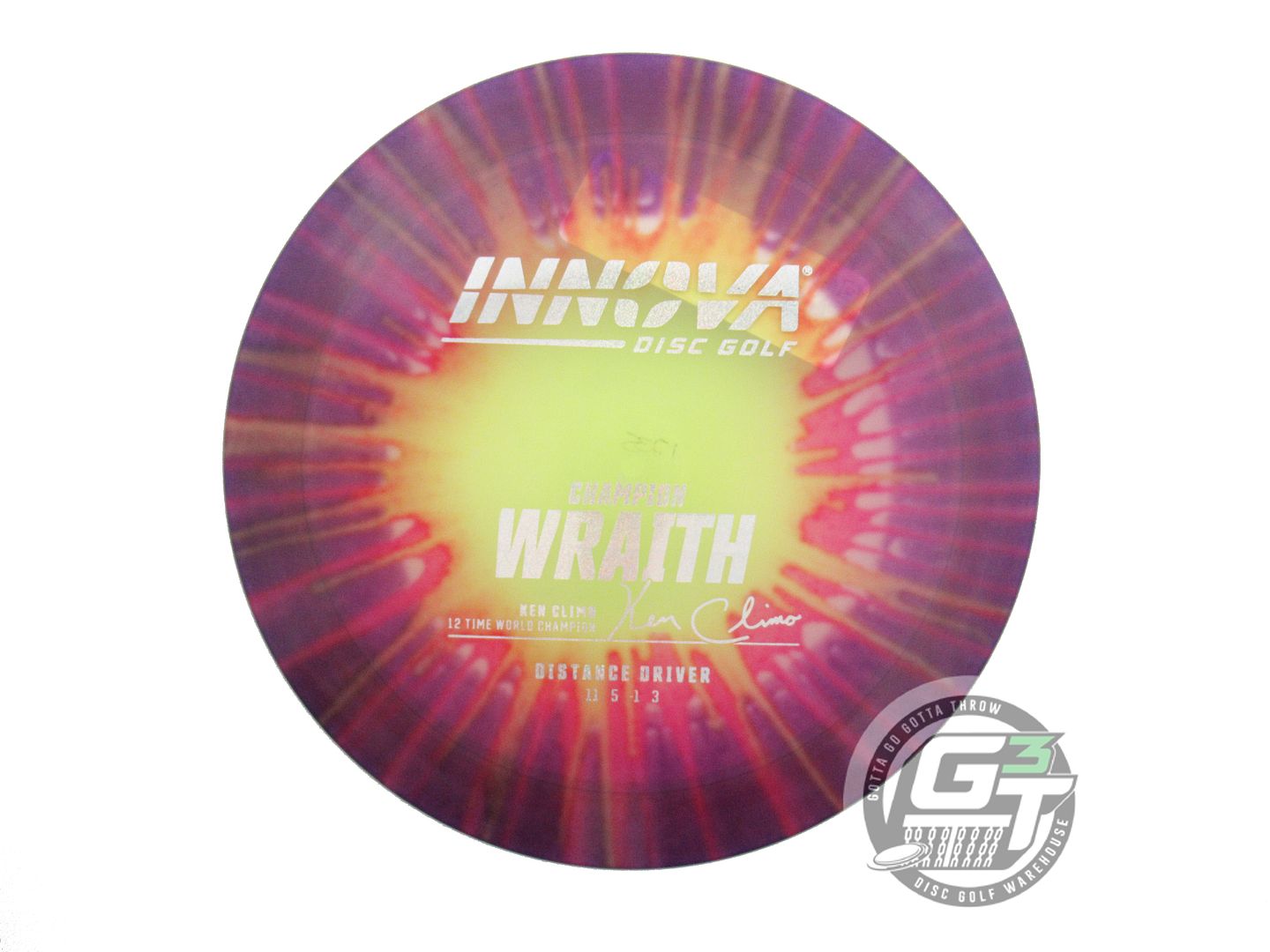 Innova I-Dye Champion Wraith Distance Driver Golf Disc (Individually Listed)