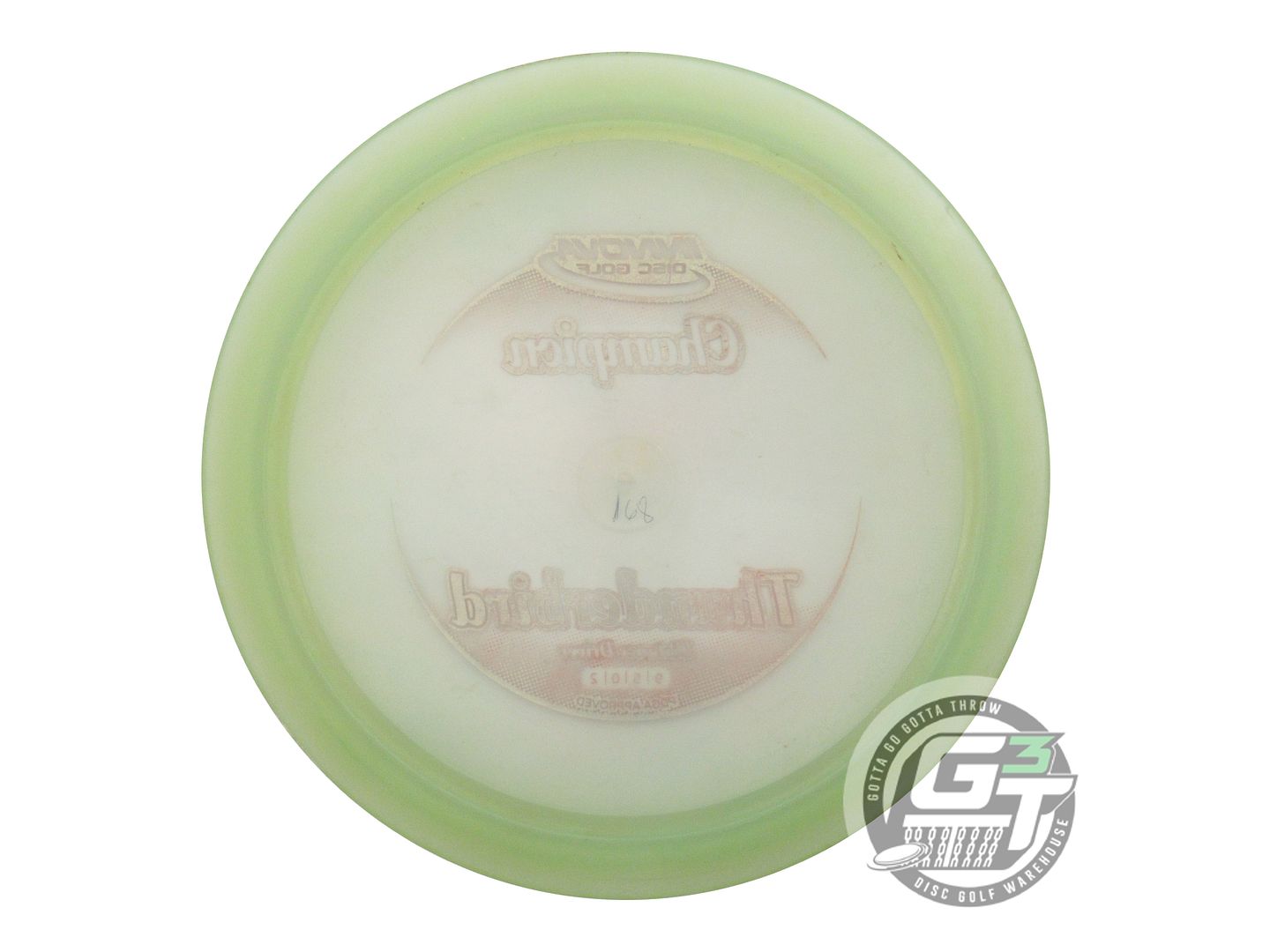 USED Innova Champion Thunderbird 168g Olive Red Glitter Distance Driver Disc
