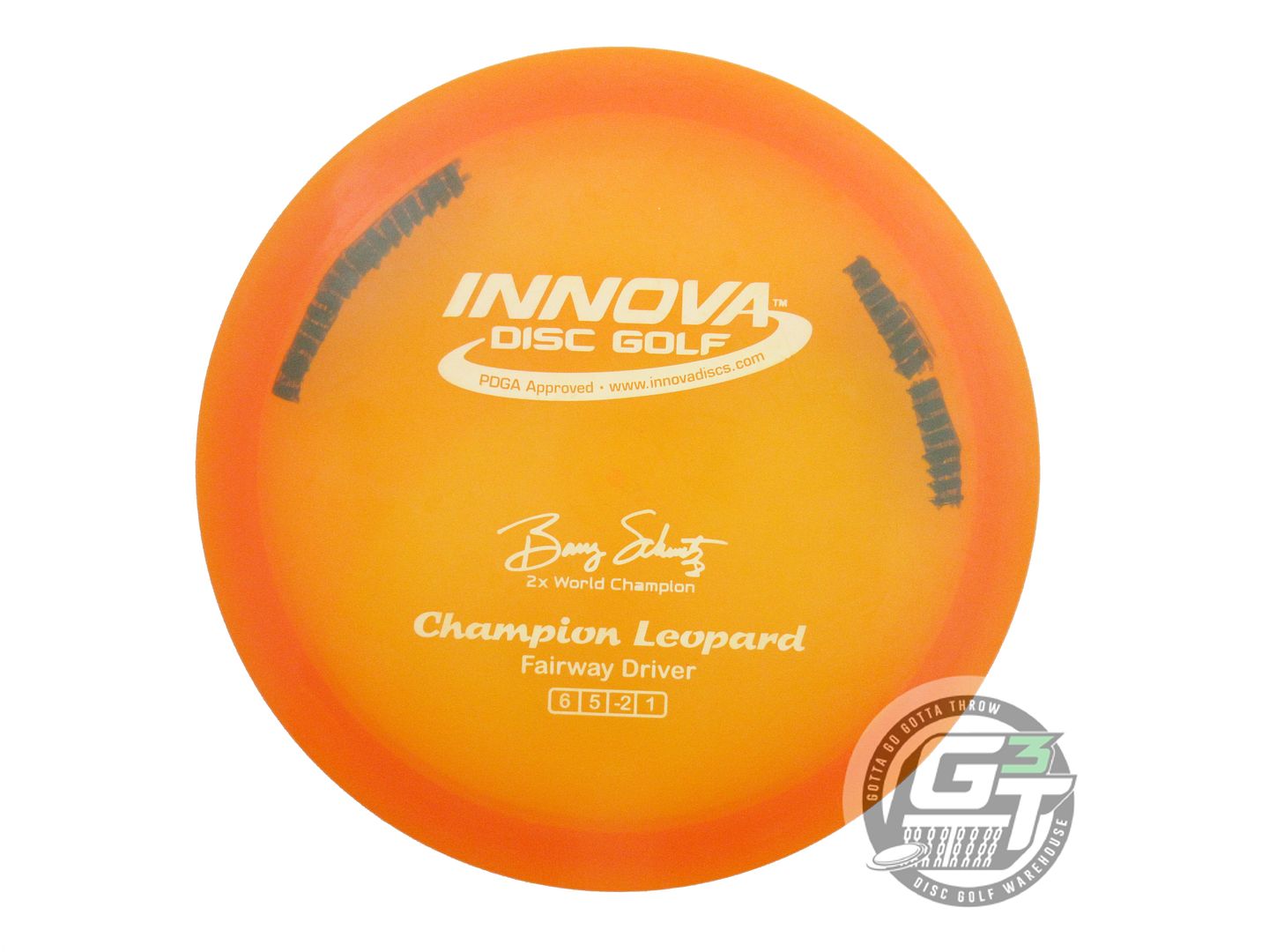 USED Innova Champion Leopard 167g Orange White Stamp Fairway Driver Golf Disc