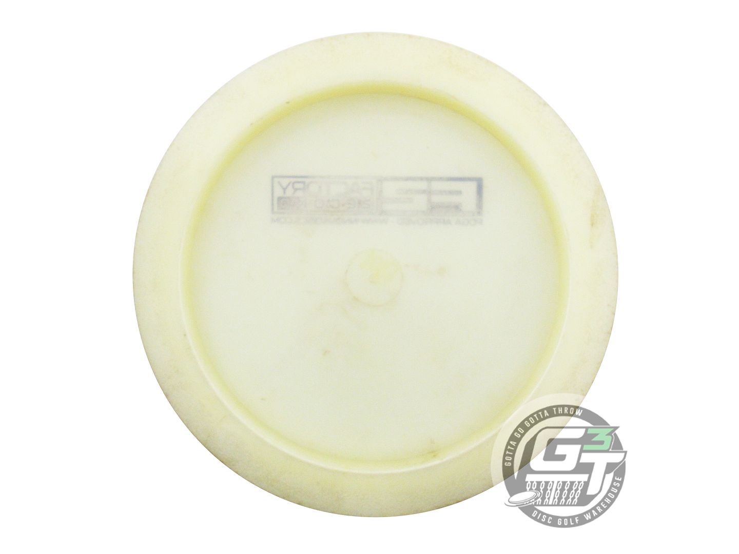USED Innova X-OUT Champion Glow Destroyer 168g White Distance Driver Golf Disc