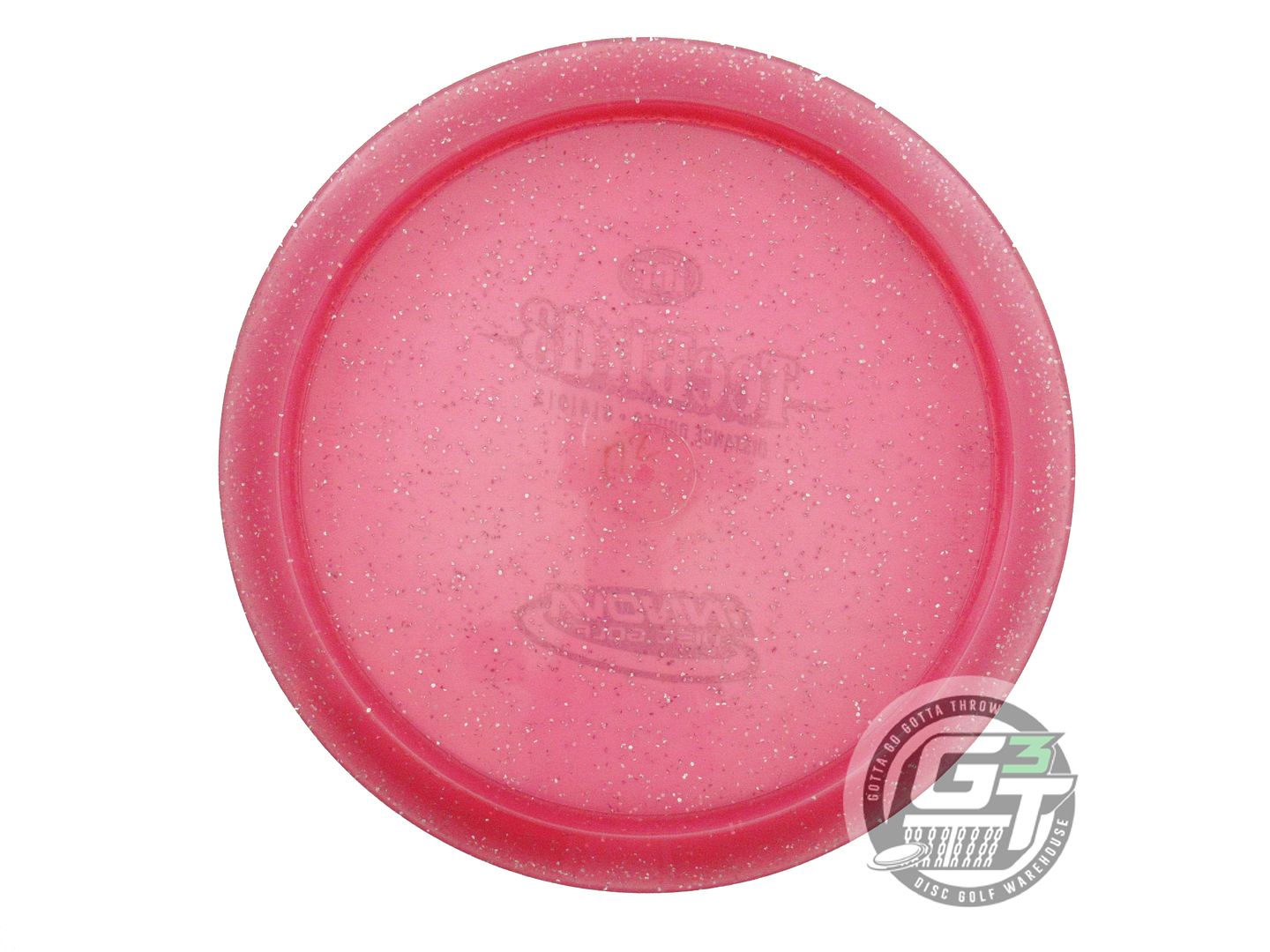 USED Innova Metal Flake Champion Teebird3 173g Pink Lime Foil Driver Golf Disc