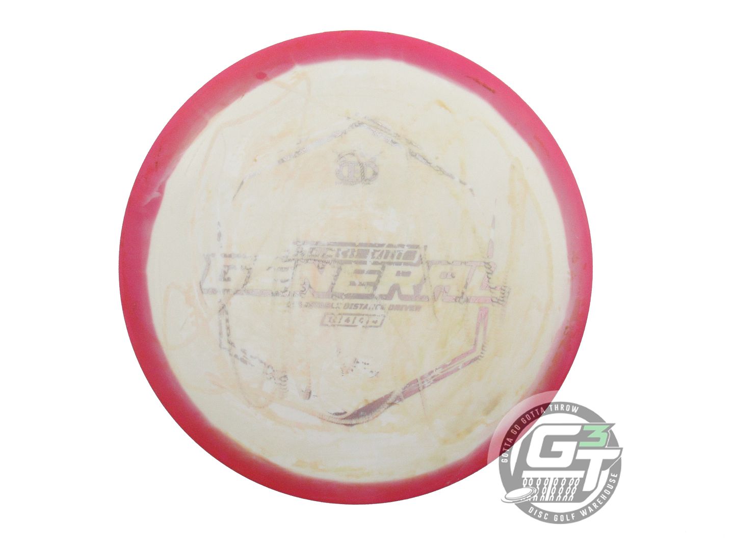 USED Dynamic Discs Supreme Orbit General 175g Pink-White Distance Driver Disc