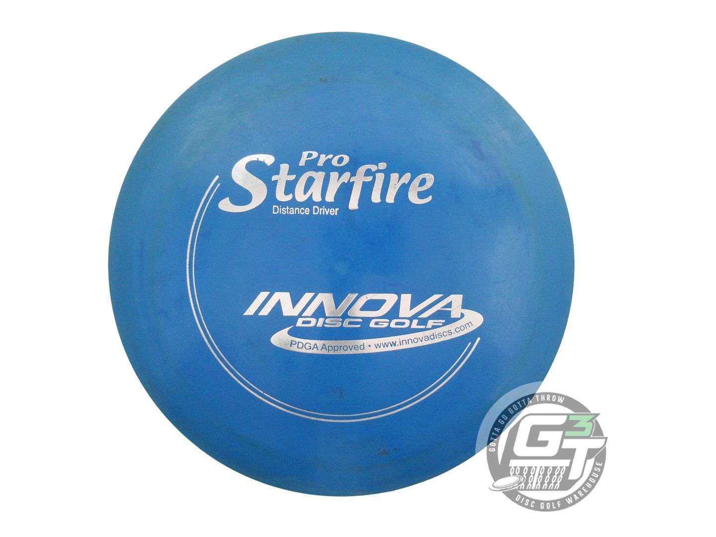 USED Innova Pro Starfire 172g Blue Silver Foil PFN Distance Driver Golf Disc