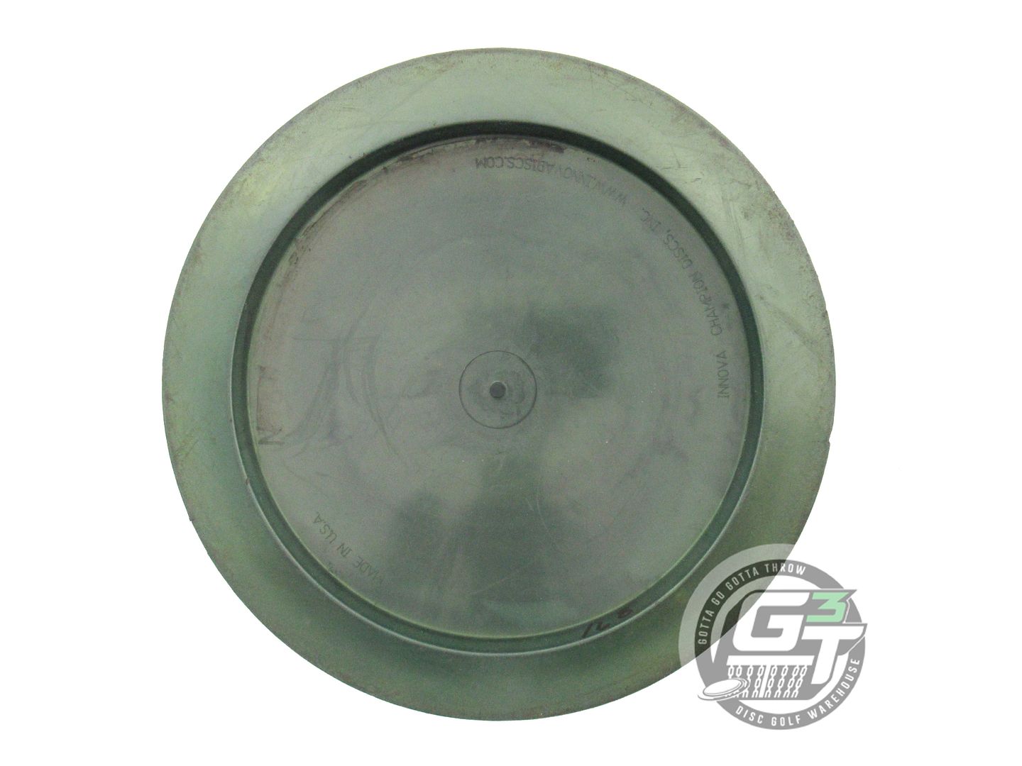 USED Innova GStar Colossus 168g Dark Green Wiped Stamp Distance Driver Golf Disc