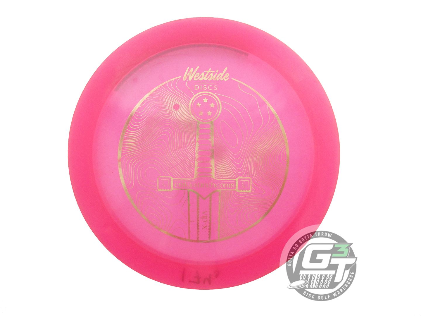 USED Westside Discs [STINCHCOMB] VIP-X  Sword 174g Pink Distance Driver Disc