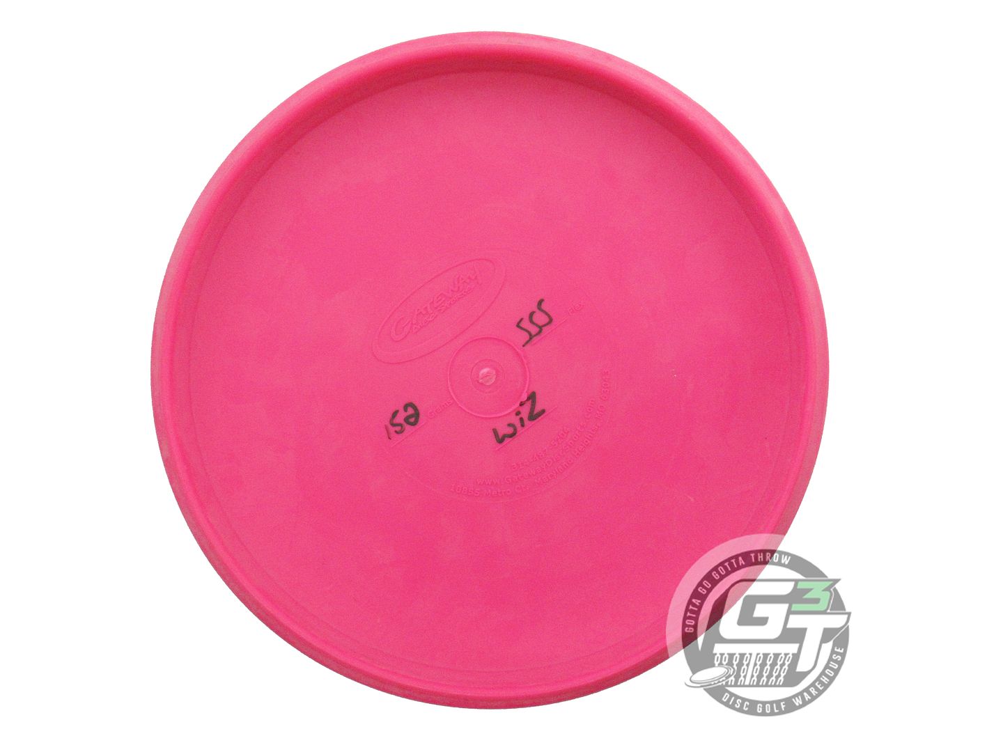 USED Gateway X-OUT SureGrip SSS Wizard 152g Pink Putter Golf Disc