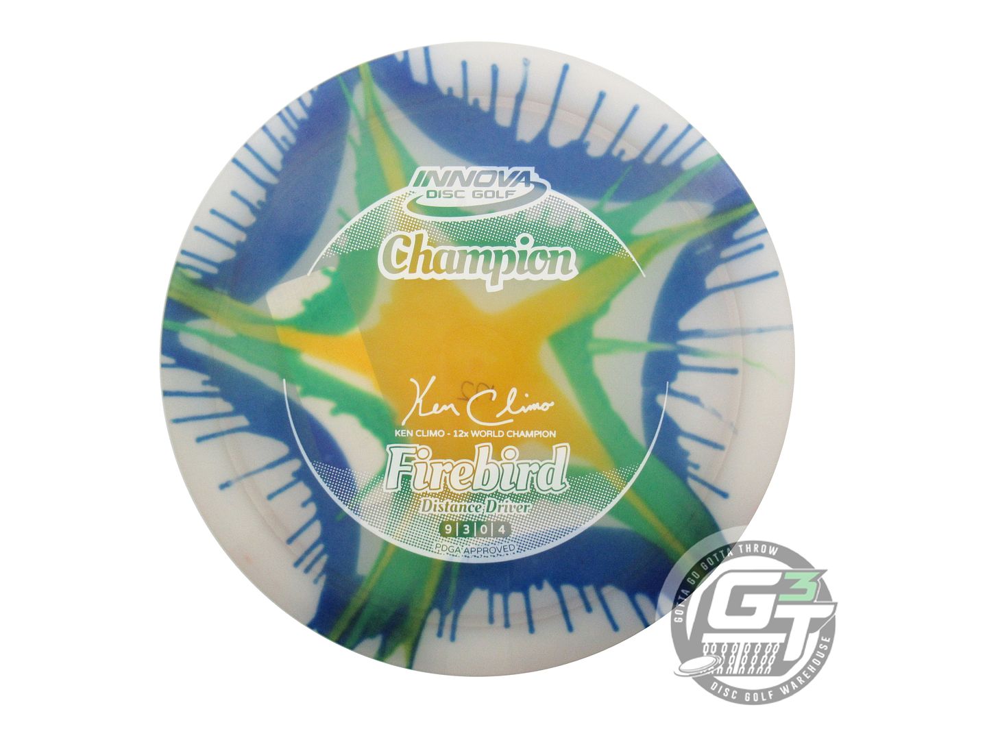 Innova I-Dye Champion Firebird Distance Driver Golf Disc (Individually Listed)