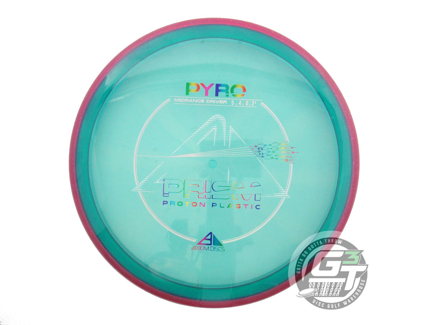 USED Axiom Discs Prism Proton Pyro 178g Seafoam Pink Rim Midrange Golf Disc