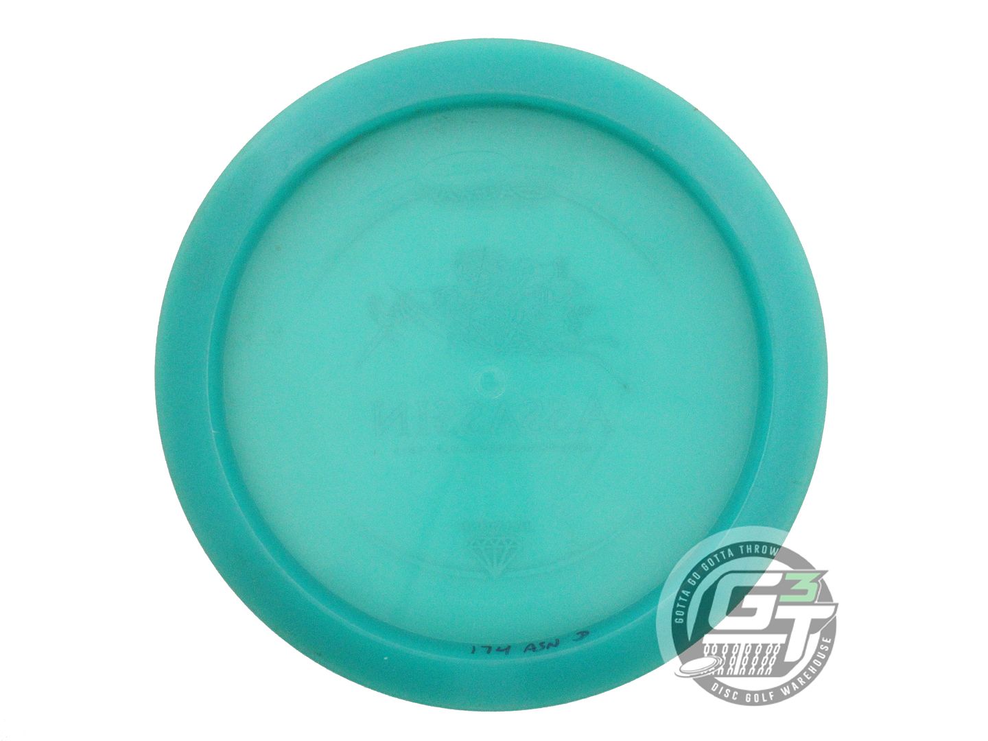 USED Gateway Diamond Assassin 174g Green Gold Holo Foil Fairway Driver Golf Disc