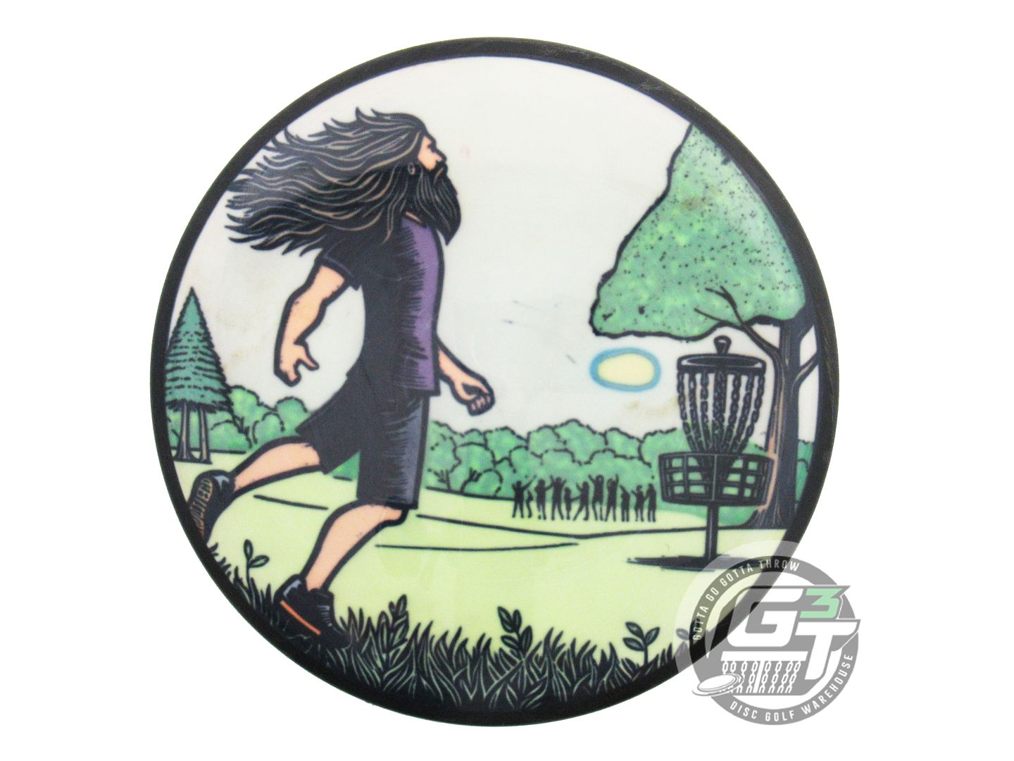 USED MVP Disc Sports Neutron Detour 176g White DYED Midrange Golf Disc