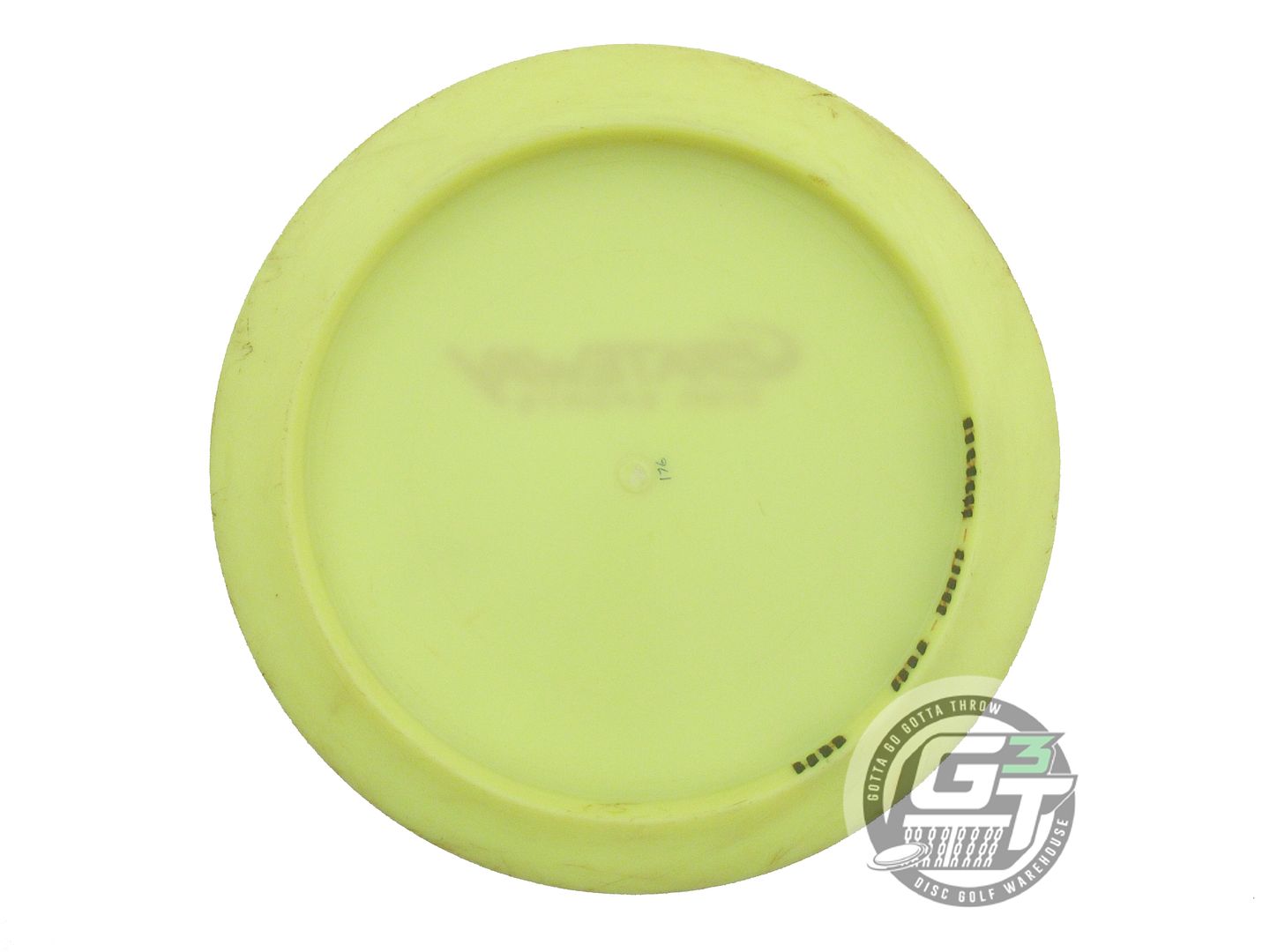 USED Gateway NXT Ether 176g Yellow Red Foil Distance Driver Golf Disc