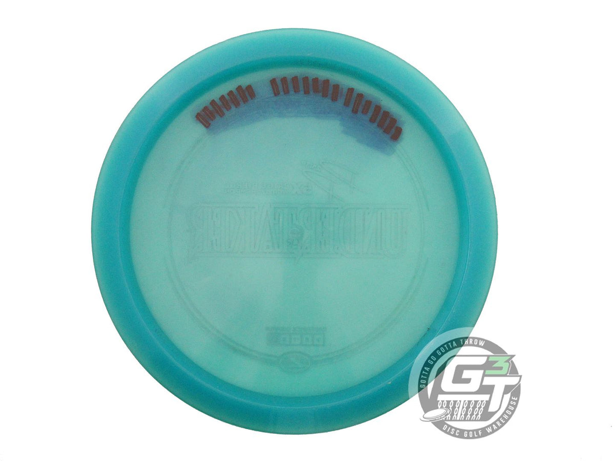 USED Discraft [PIERCE] Z Undertaker 175g Teal Lime Foil Distance Driver Disc