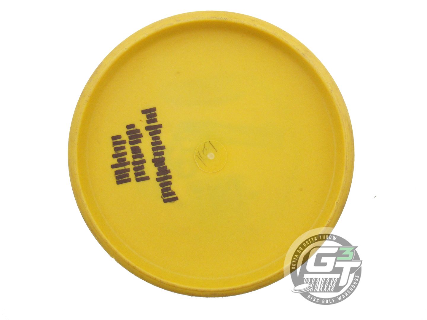 USED Innova DX Colt 169g Marigold Black Stamp Putter Golf Disc