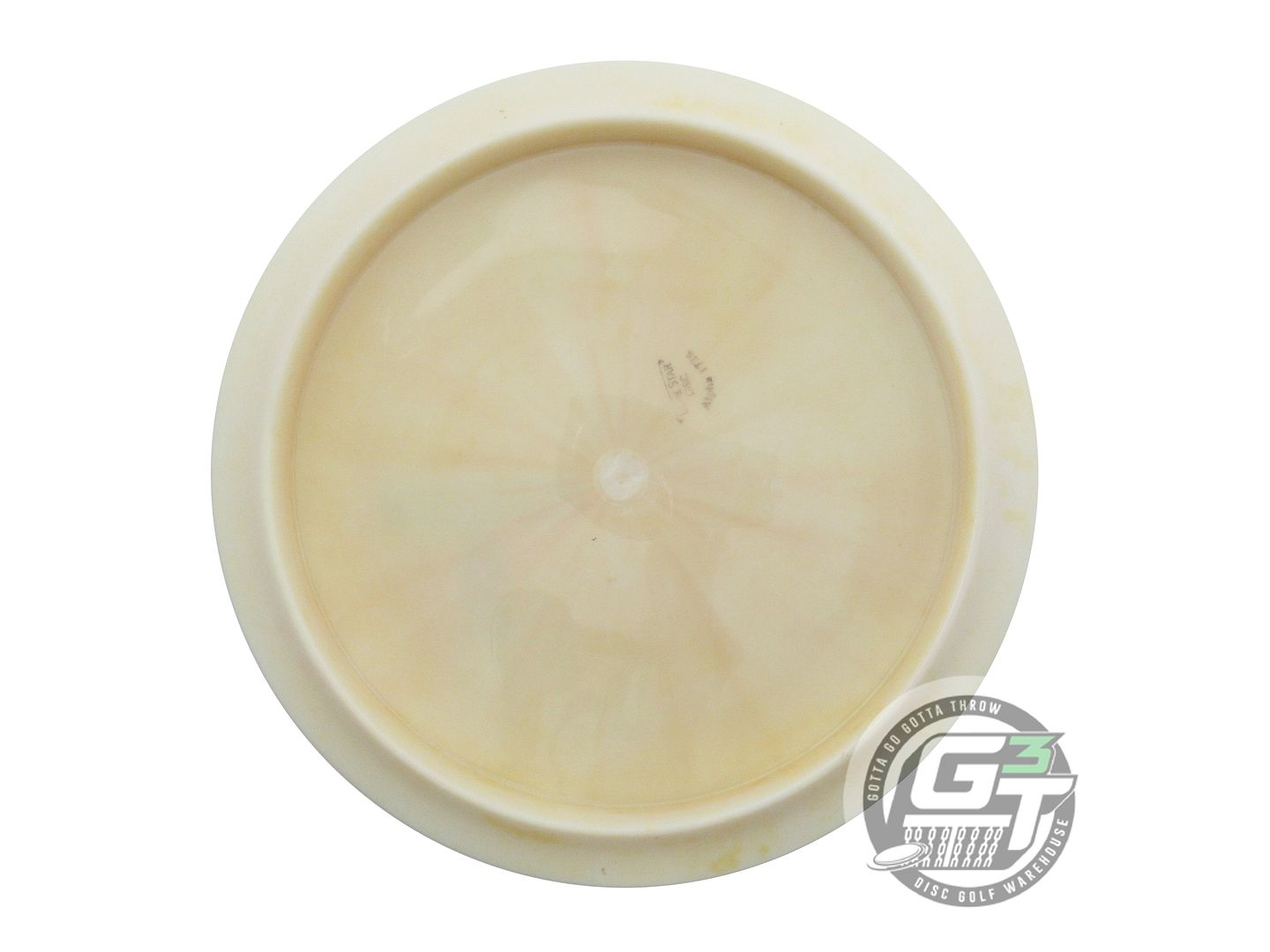 USED Lone Star X-OUT Alpha Wrangler 172g Cream Distance Driver Golf Disc