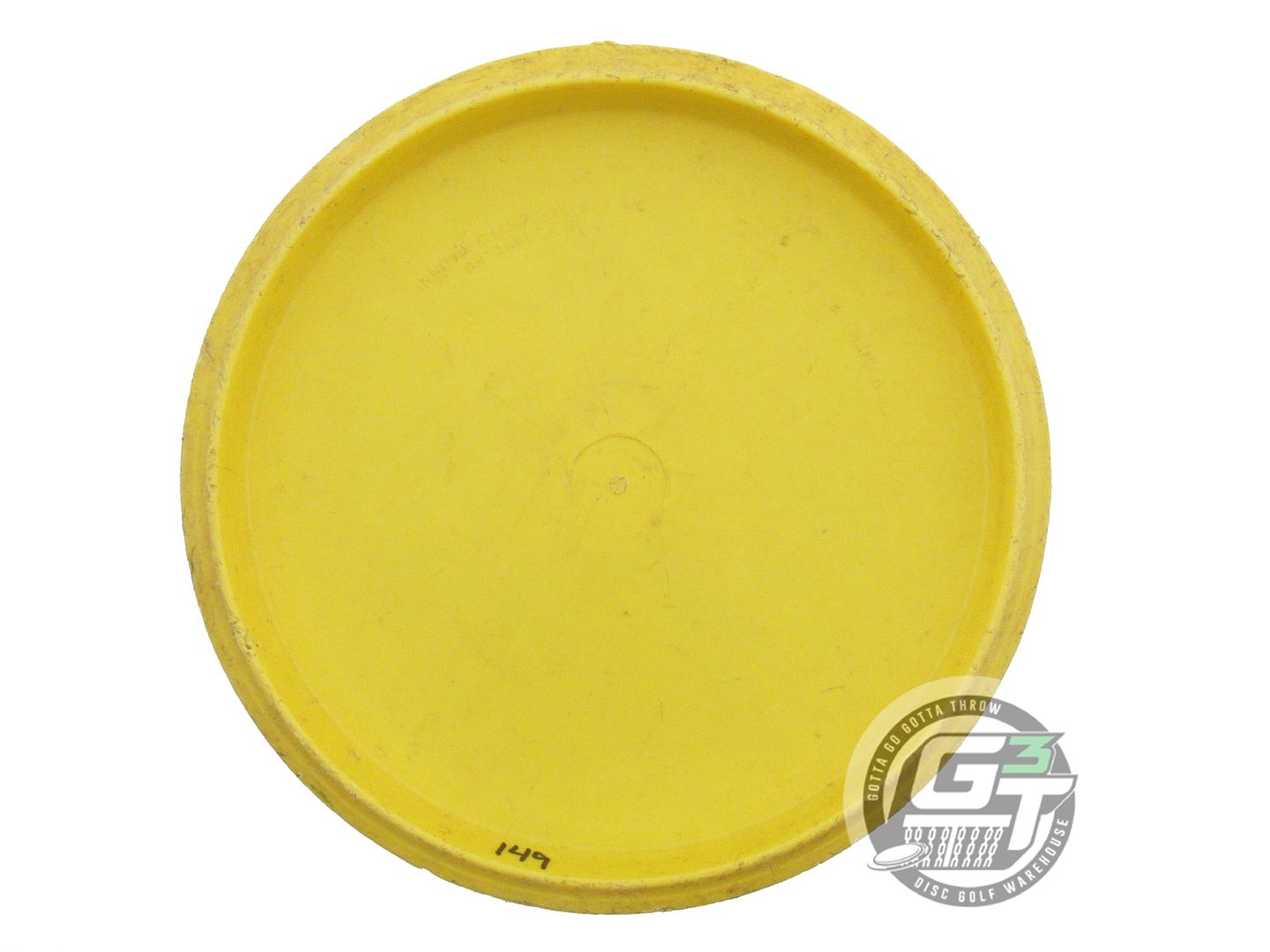 USED Innova DX Shark 149g Yellow Silver Stamp Midrange Golf Disc
