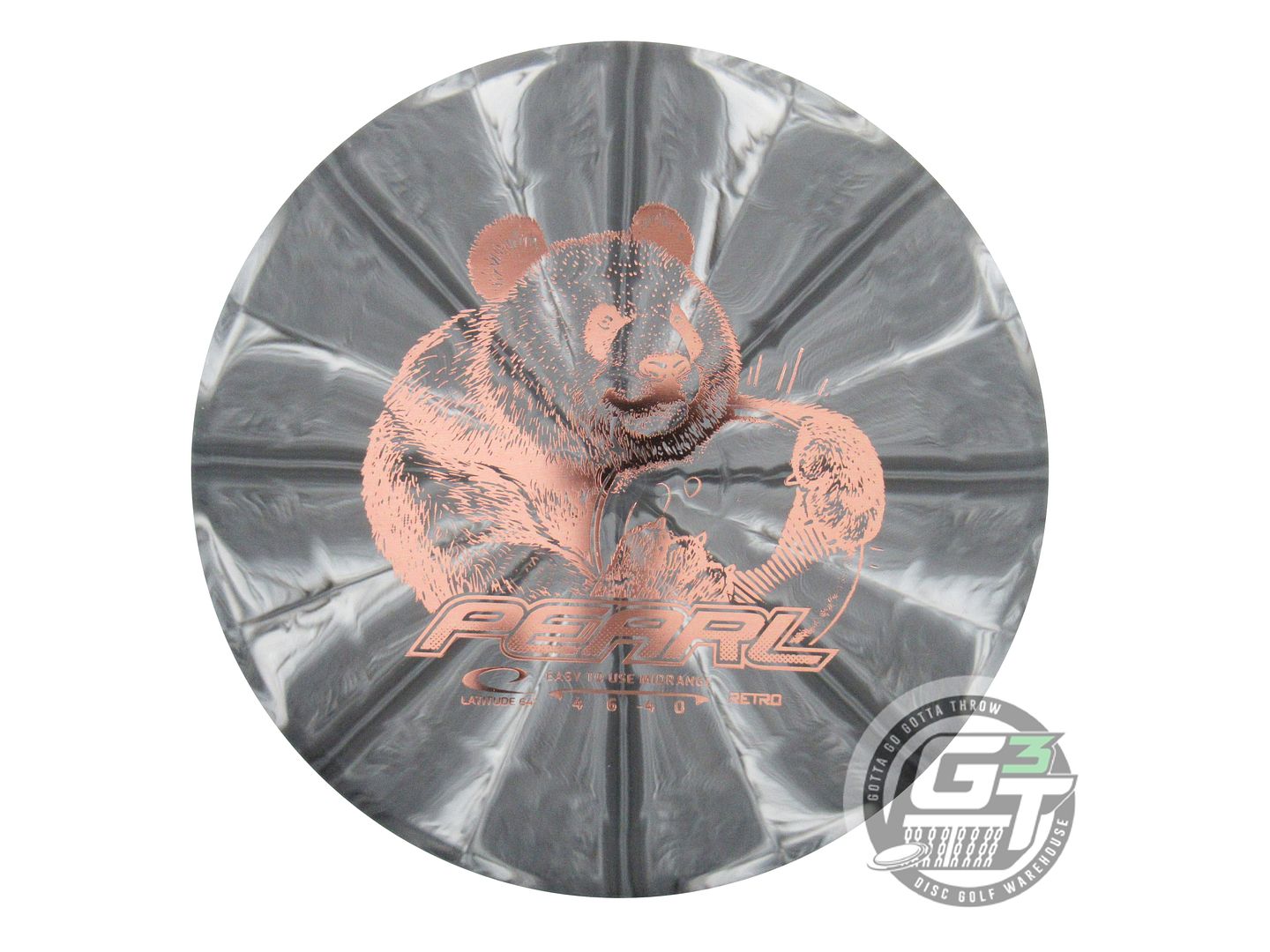 Latitude 64 Retro Burst Pearl Midrange Golf Disc (Individually Listed)