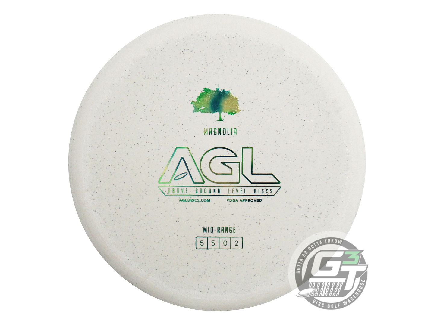Above Ground Level Hemp Woodland Magnolia Midrange Golf Disc (Individually Listed)