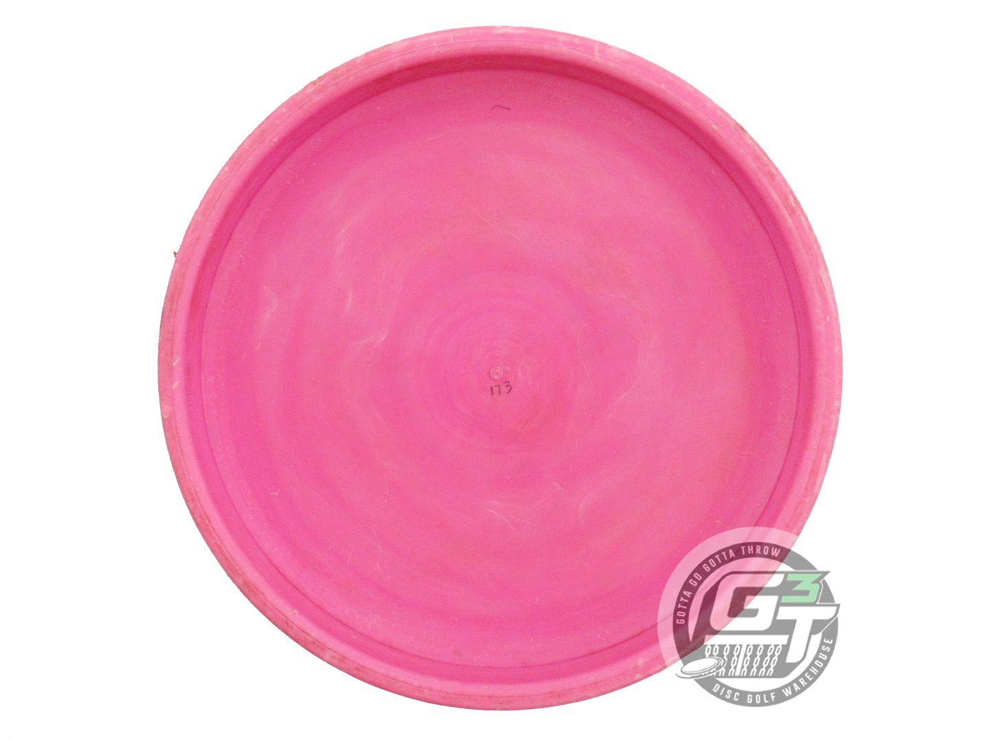 USED Discraft X Soft Putt'r 173g Pink Wonder Bread Foil Putter Golf Disc