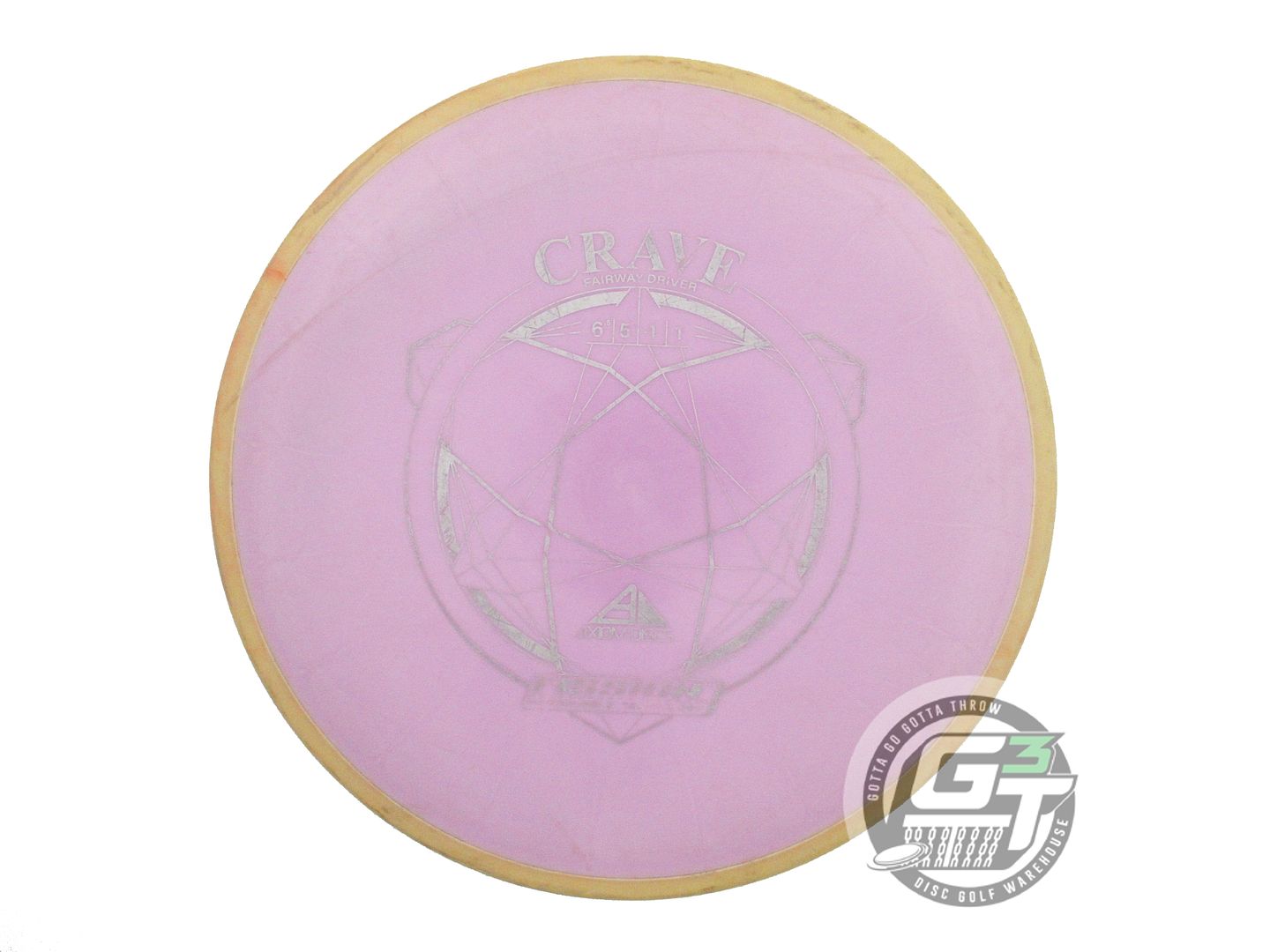 USED Axiom Discs Fission Crave 171g Lilac Peach Rim Fairway Driver Golf Disc