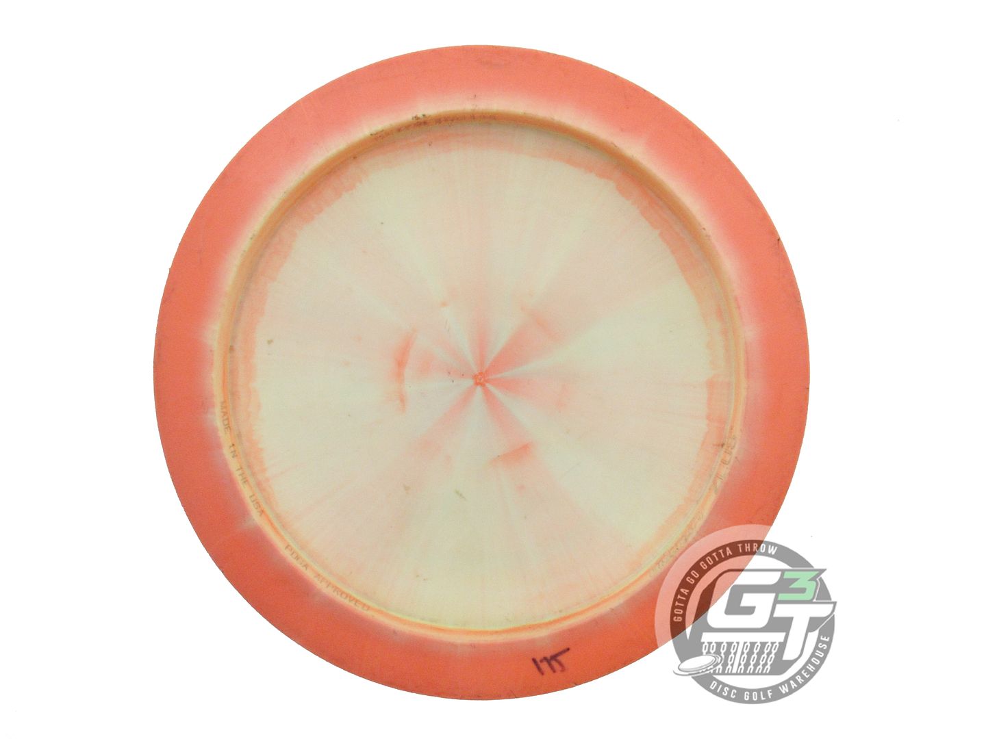 USED Discraft [McBETH] ESP Zeus 174g Orange-Yellow Bronze Foil Driver Golf Disc