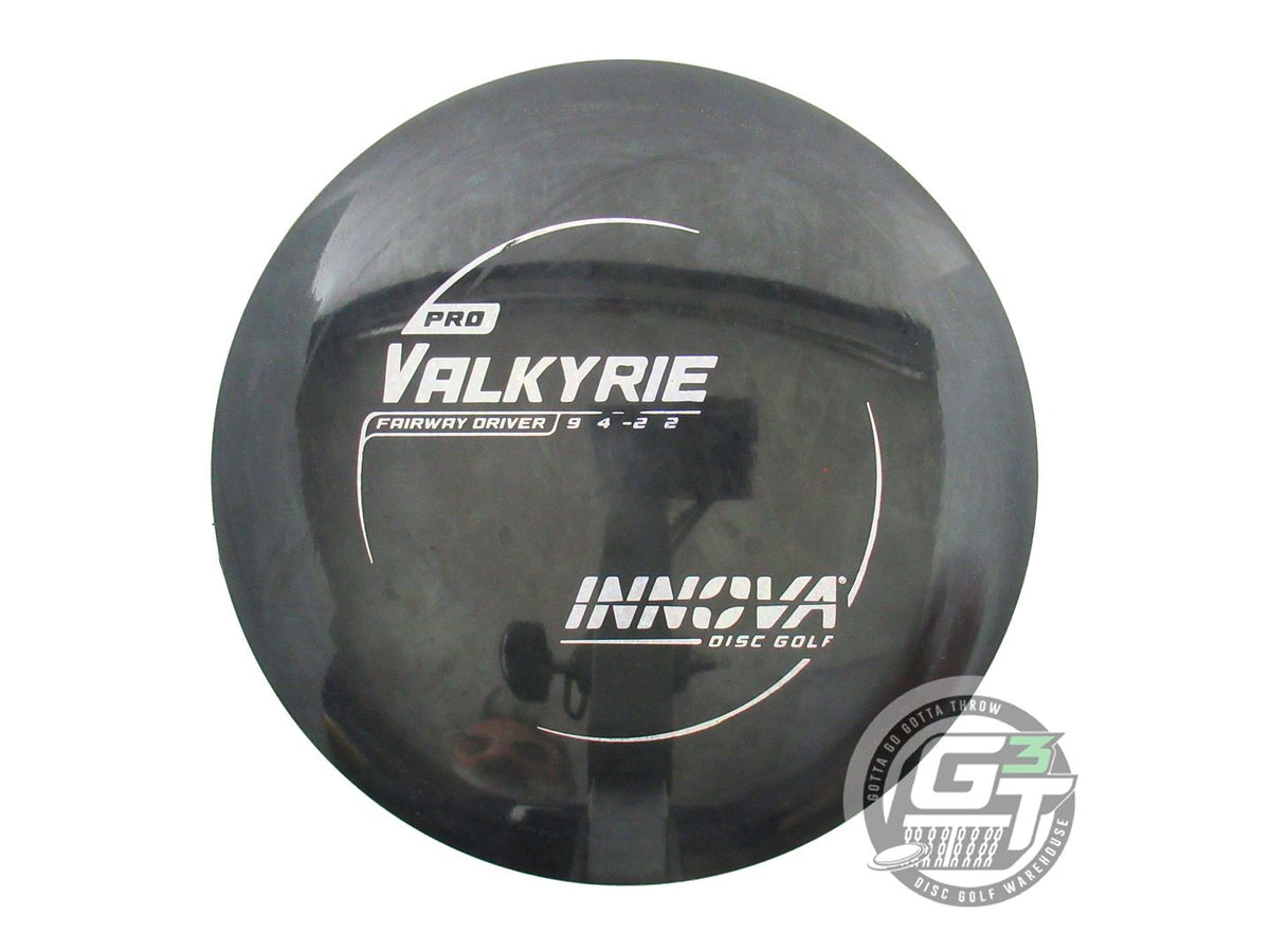 USED Innova Pro Valkyrie 175g Black Holo Star Foil Distance Driver Golf Disc