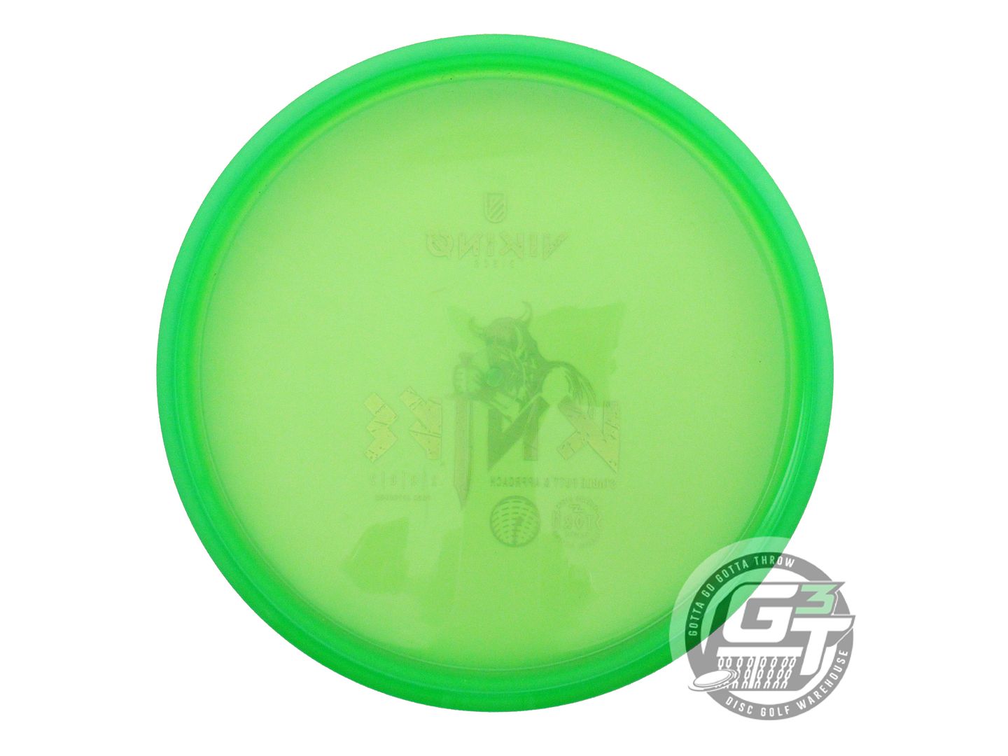 USED Viking Discs Storm Knife 173g Green Silver Foil Putter Golf Disc