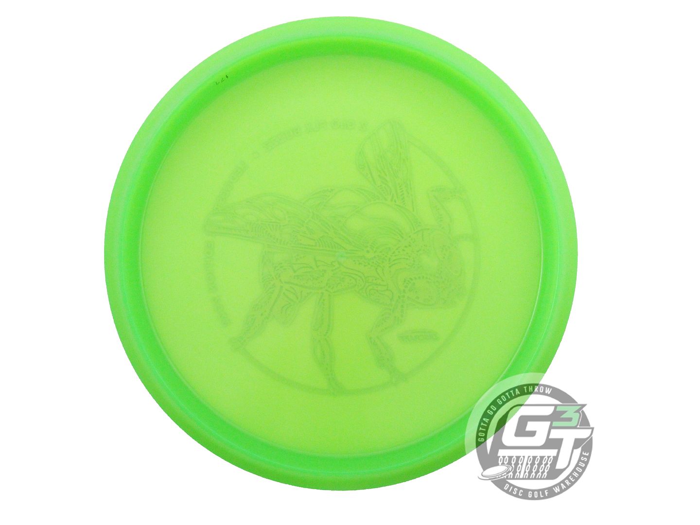 NOS Discraft [LEDGESTONE] Z Glo FLX Buzzz 179g Lime Teal Shatter Midrange Disc