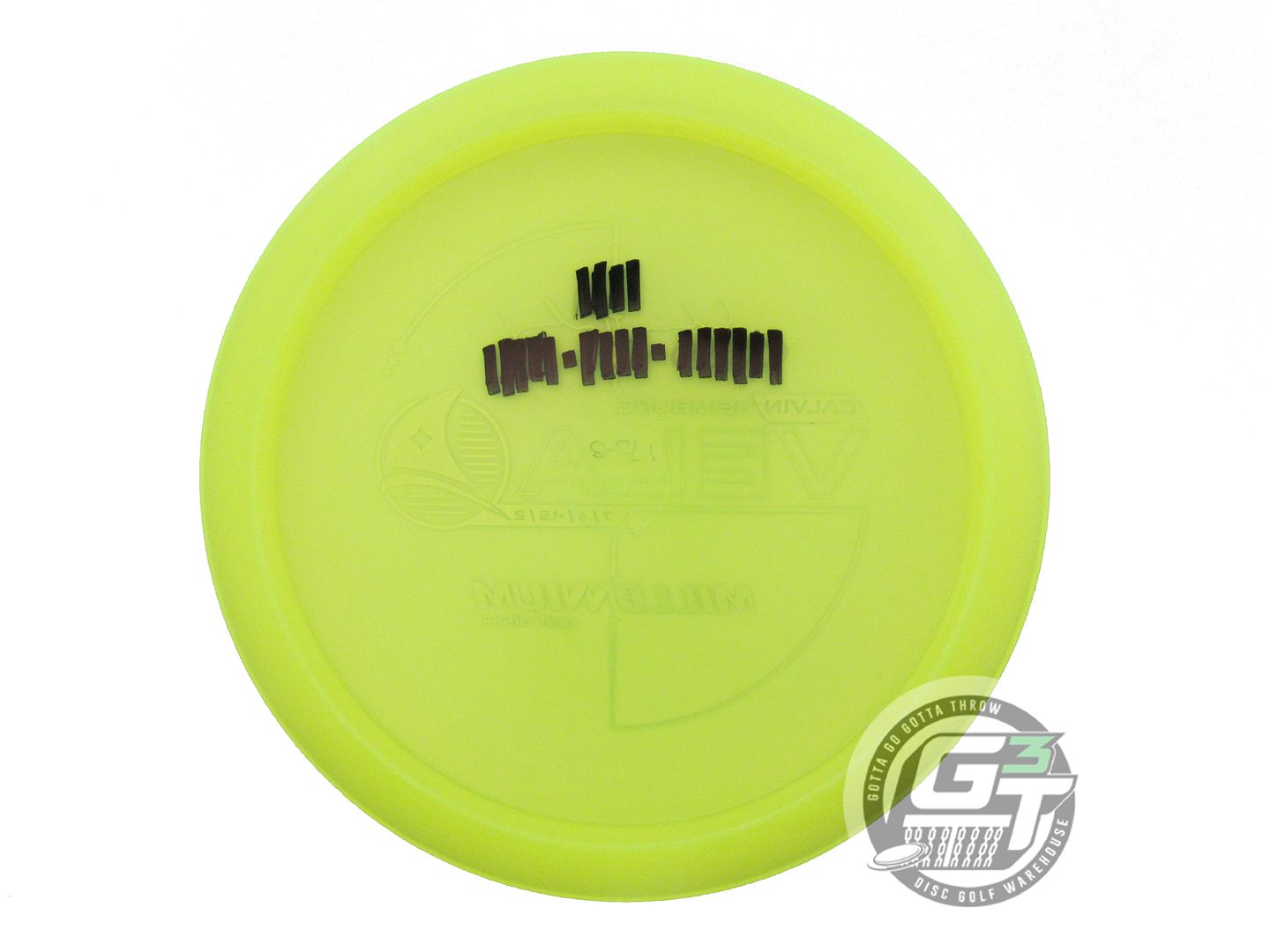 USED Millennium [HEIMBURG] Quantum Vela 173g Yellow Silver Foil Driver Disc