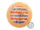 USED DGA [HANNUM] Swirl Hypercane 174g Peach Stripe Foil Driver Golf Disc