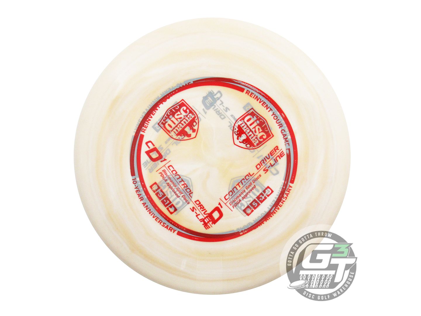 NOS DiscMania X-OUT S-Line CD1 168g Peach Distance Driver Golf Disc