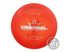 USED Dynamic Discs Lucid Criminal 170g Red Silver Stamp Distance Driver Disc