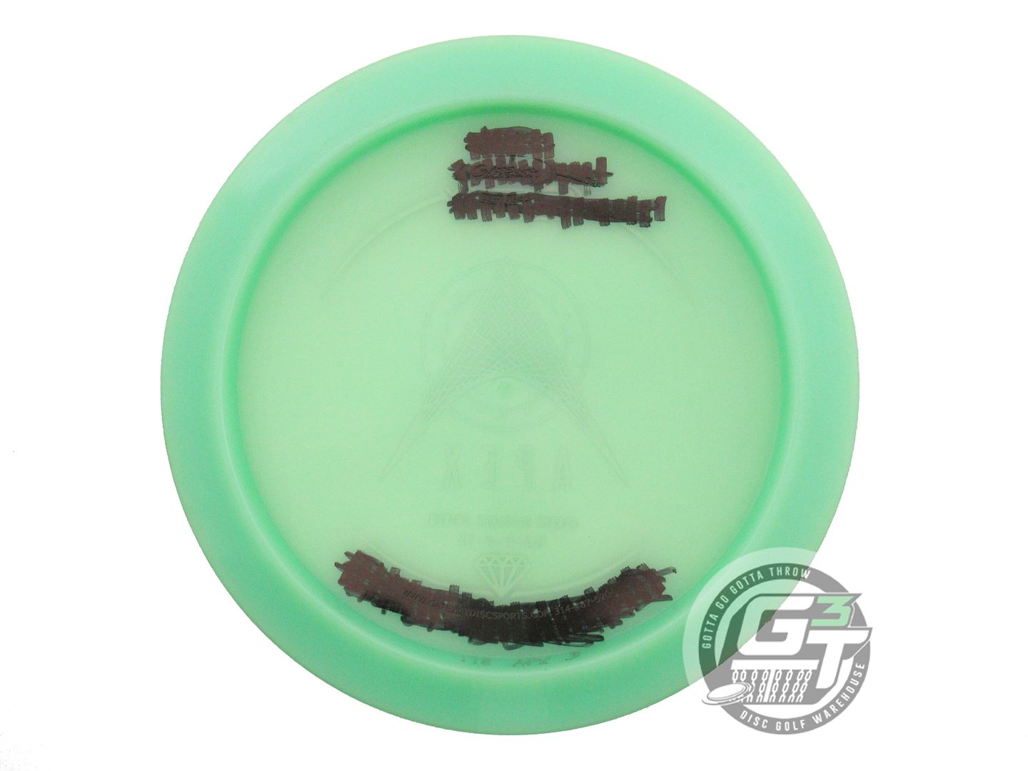 USED TEAM Gateway Diamond Apex 178g Green Copper Foil Distance Driver Golf Disc