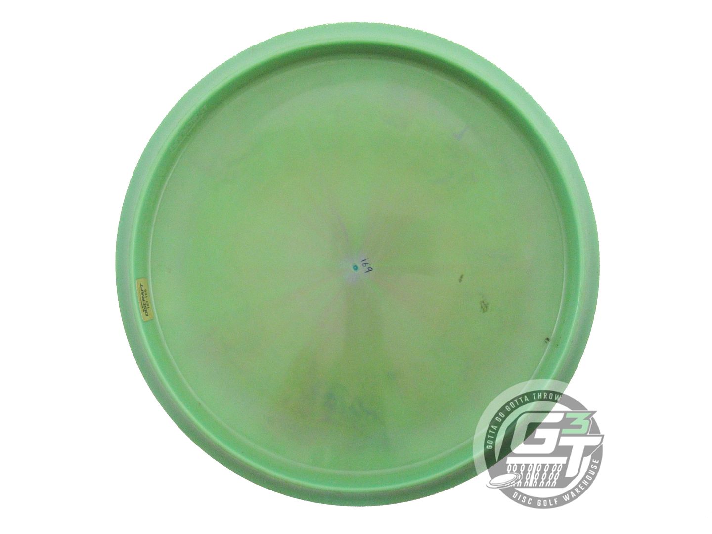 USED Discraft [PIERCE] ESP Buzzz OS 169g Green Purple Foil Midrange Golf Disc