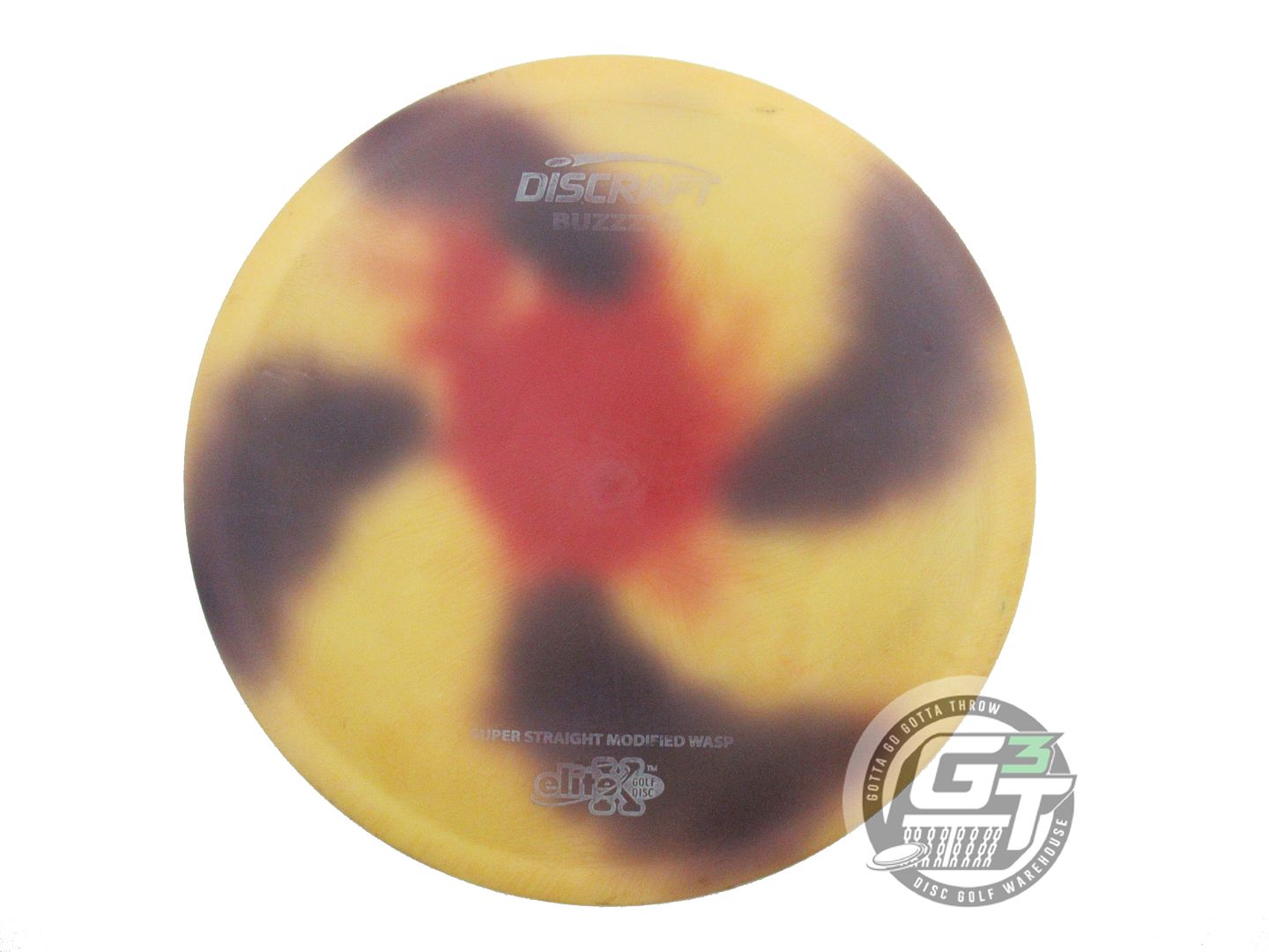 USED Discraft FlyDye Elite X Buzzz 172g Pinwheel Midrange Golf Disc
