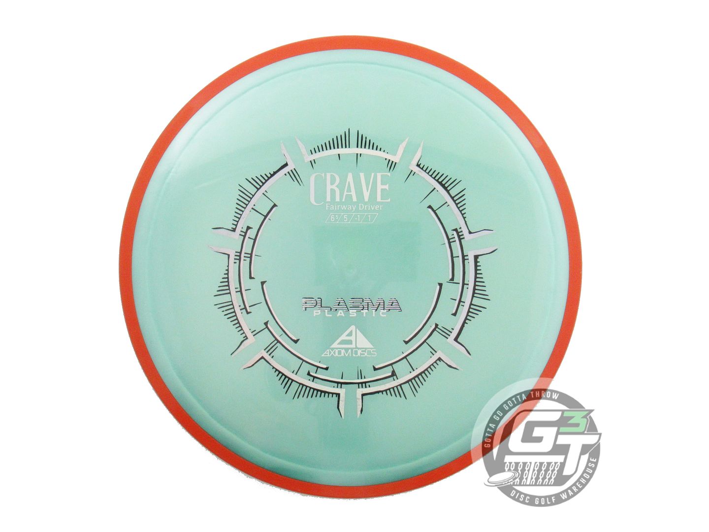 USED Axiom Discs Plasma Crave 172g Green Orange Rim Fairway Driver Golf Disc