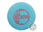 USED Discraft Pro D Focus 177g Teal Red Glitter Foil Putter Golf Disc