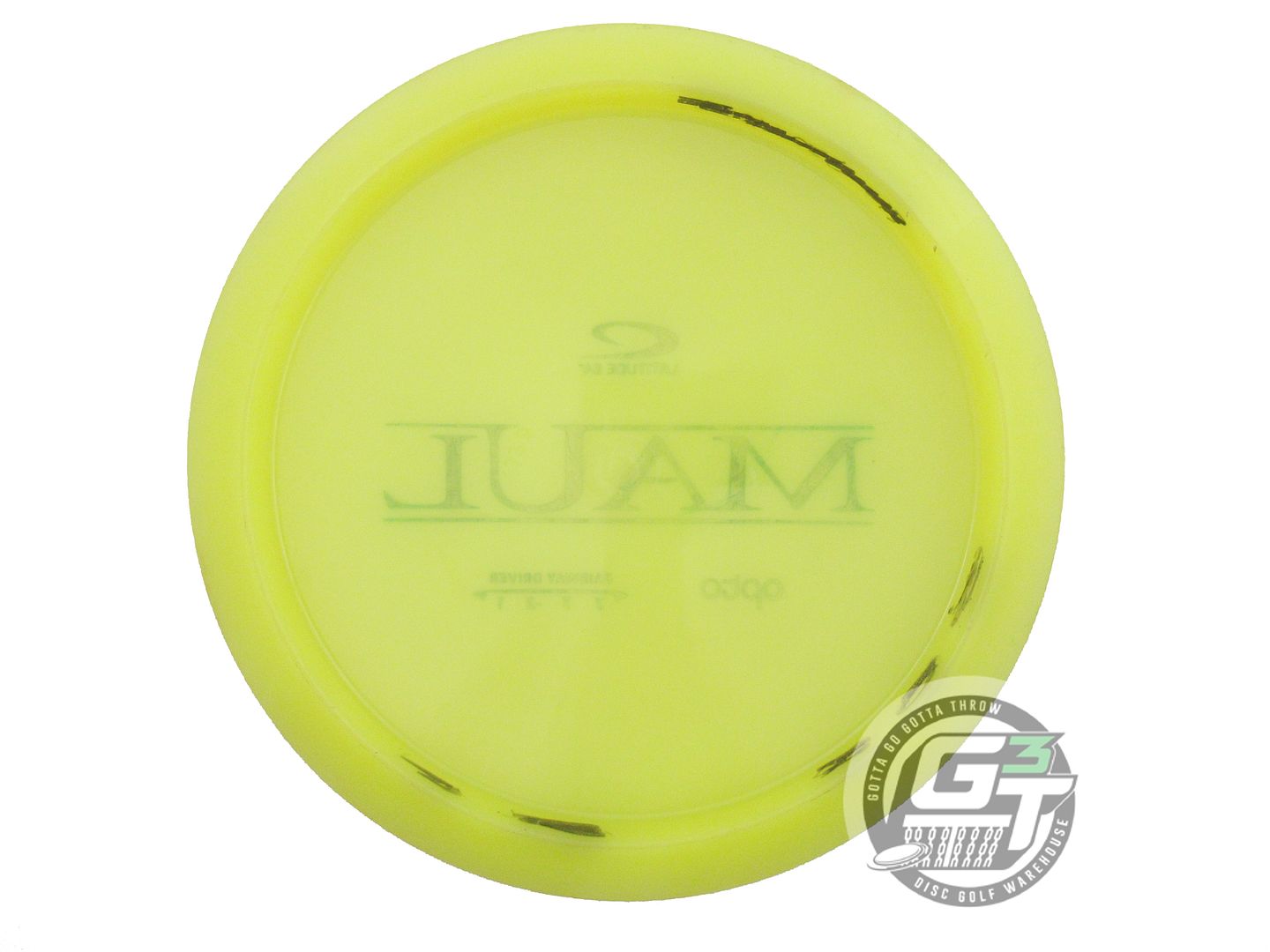 USED Latitude 64 Opto Maul 173g Yellow Green Foil Fairway Driver Golf Disc