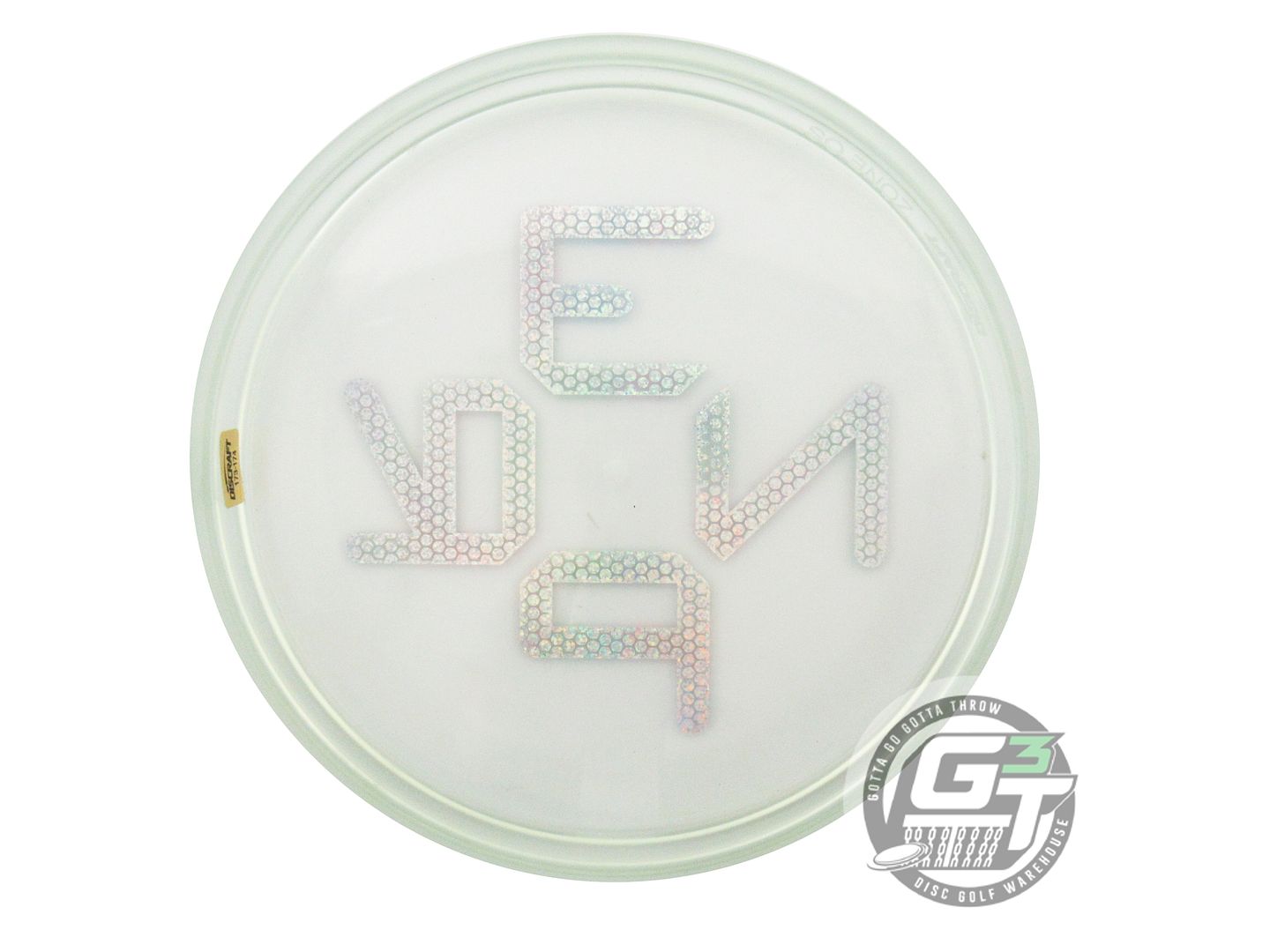 USED Discraft [PRESNELL] CryZtal Zone OS 177g Clear Fireworks Foil Putter Disc