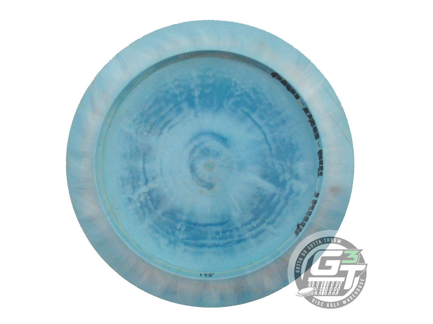 USED Discraft [PIERCE] ESP Nuke 175g Blue Orange Stamp Distance Driver Golf Disc