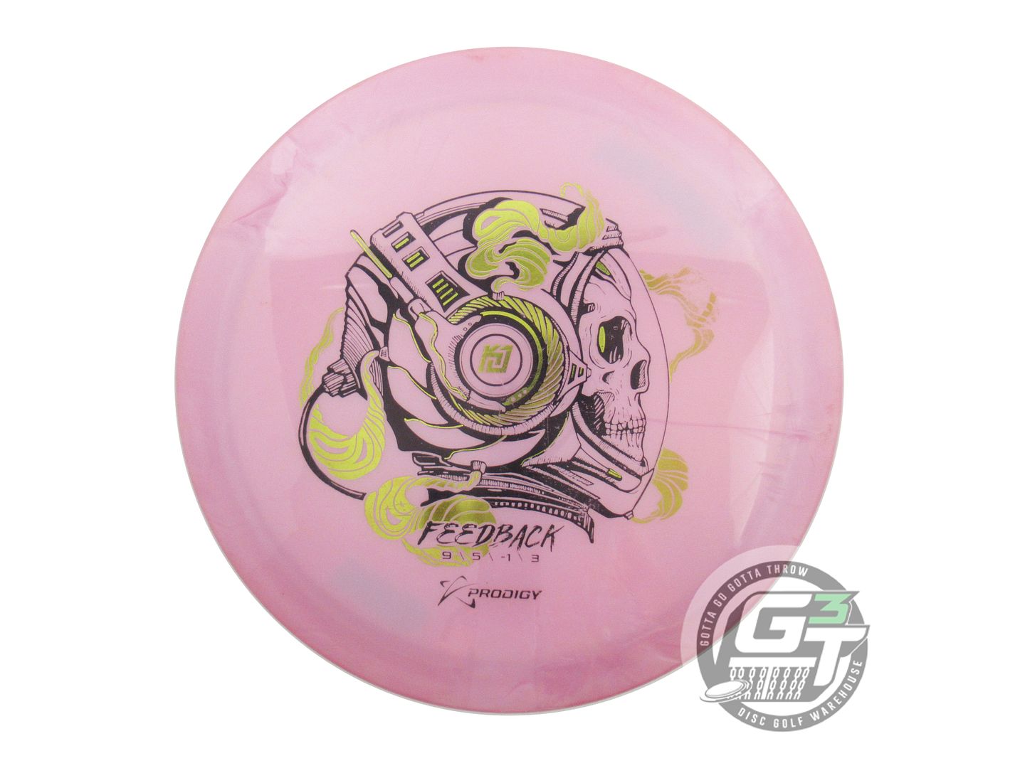 USED Prodigy Discs [JONES] 500 Feedback 176g Pink Fairway Driver Golf Disc