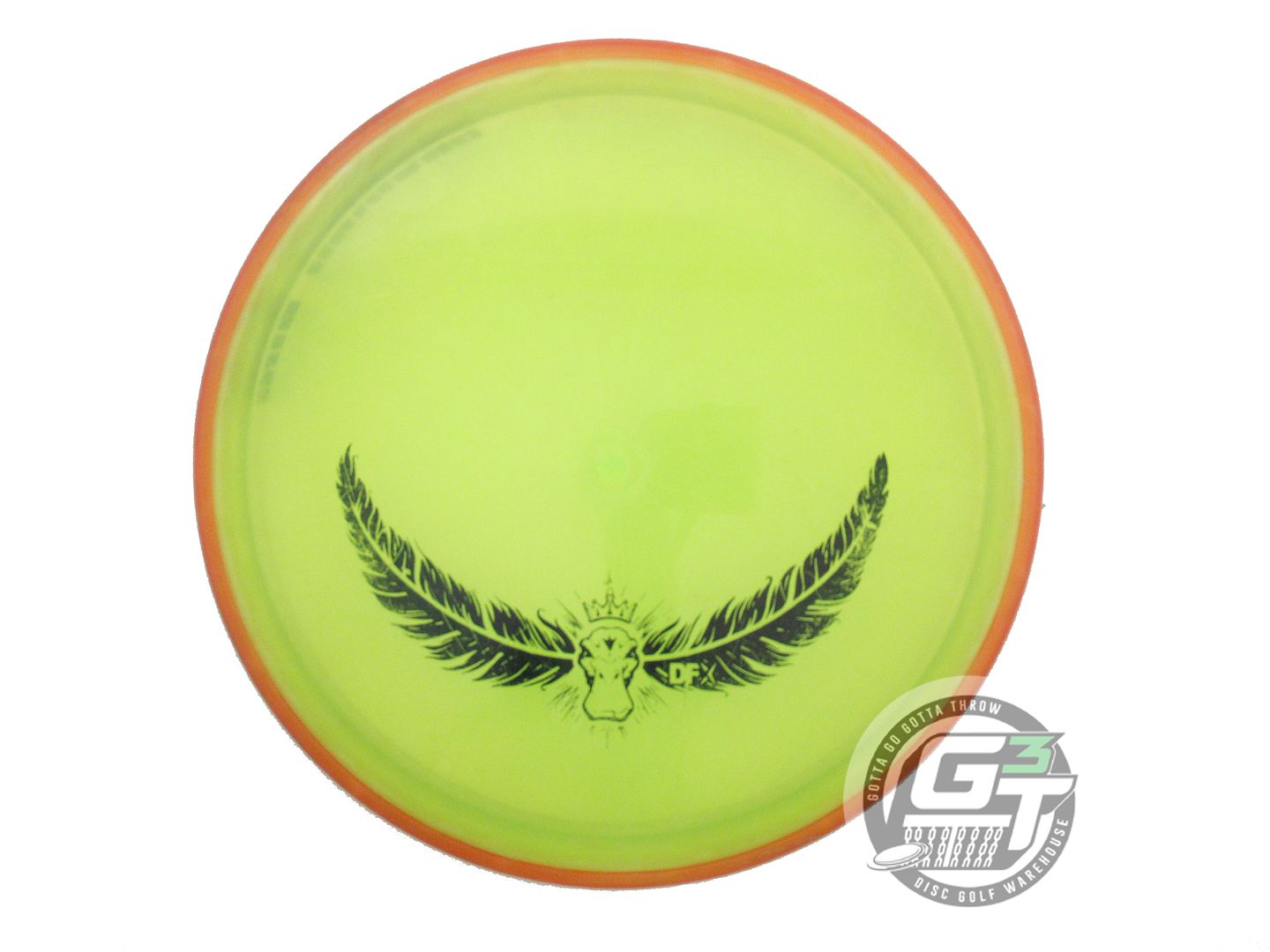 USED Axiom Discs [DFX] Prism Proton Pyro 175g Yellow Pink Rim Midrange Golf Disc